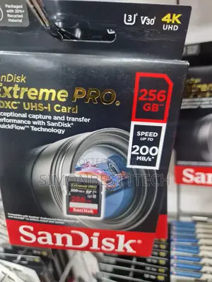 Brand New Sandisk Extreme Pro Sd 256gb