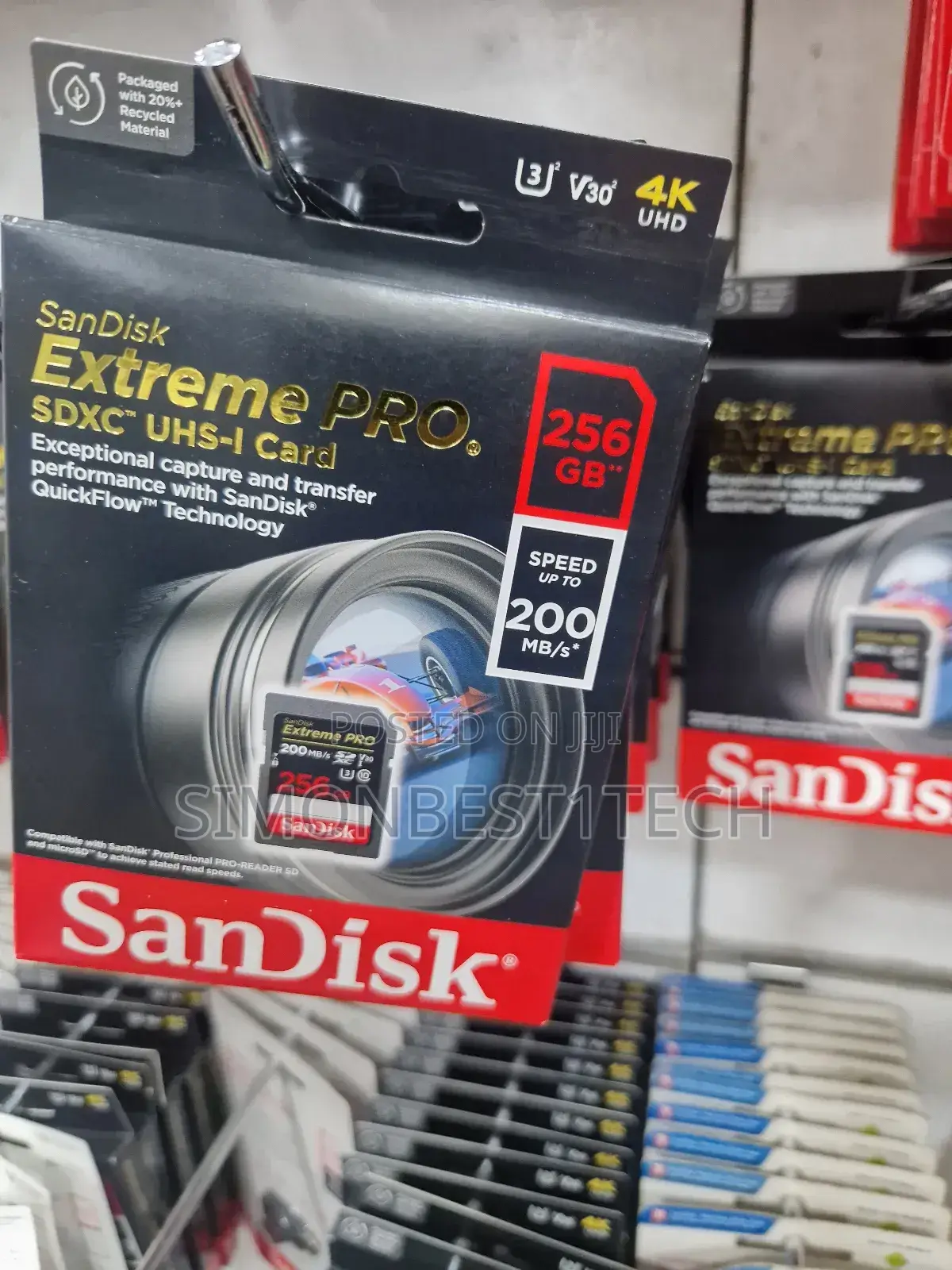 Brand New Sandisk Extreme Pro Sd 256gb