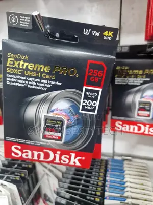 Brand New Sandisk Extreme Pro Sd 256gb
