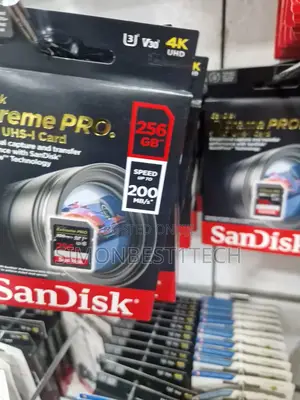 Brand New Sandisk Extreme Pro Sd 256gb