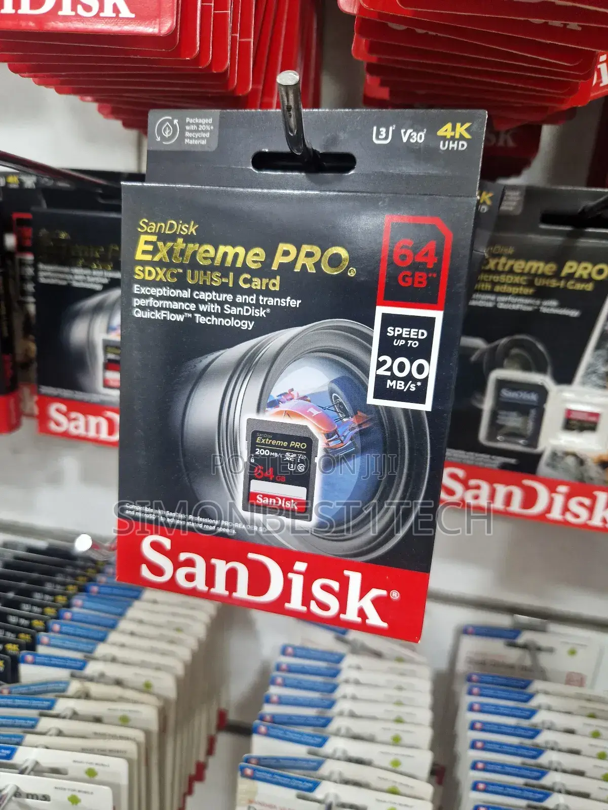 Brand New Sandisk Extreme Pro Sd 64gb