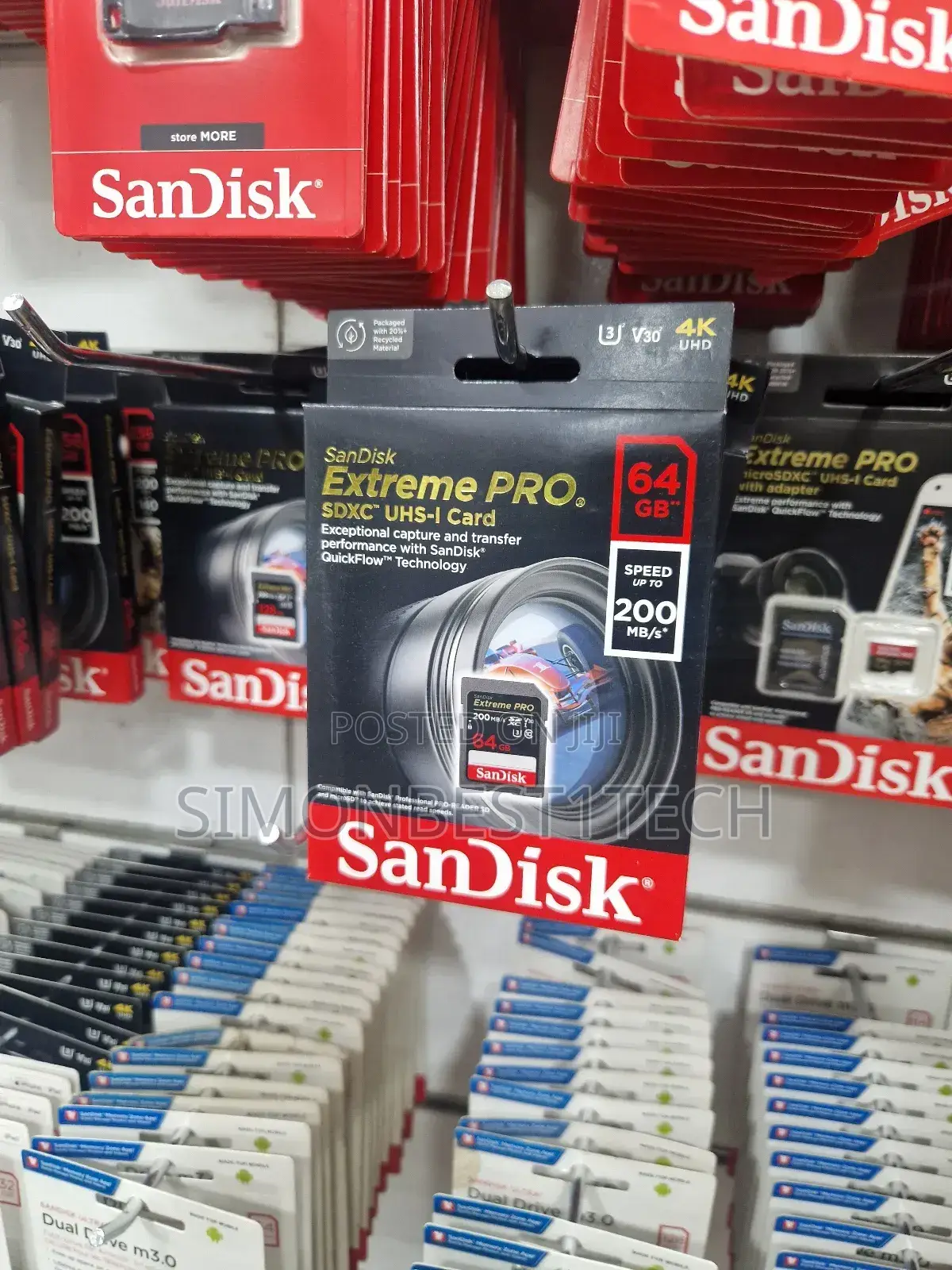 Brand New Sandisk Extreme Pro Sd 64gb