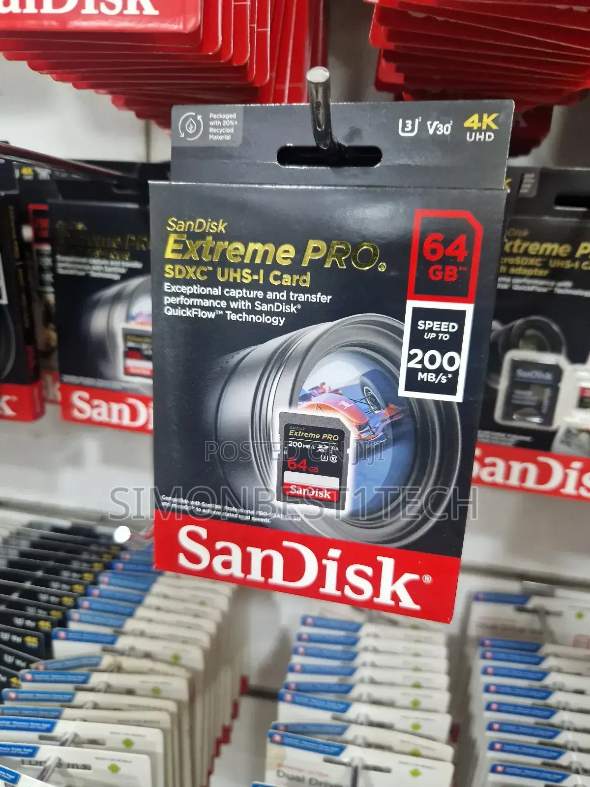 Brand New Sandisk Extreme Pro Sd 64gb