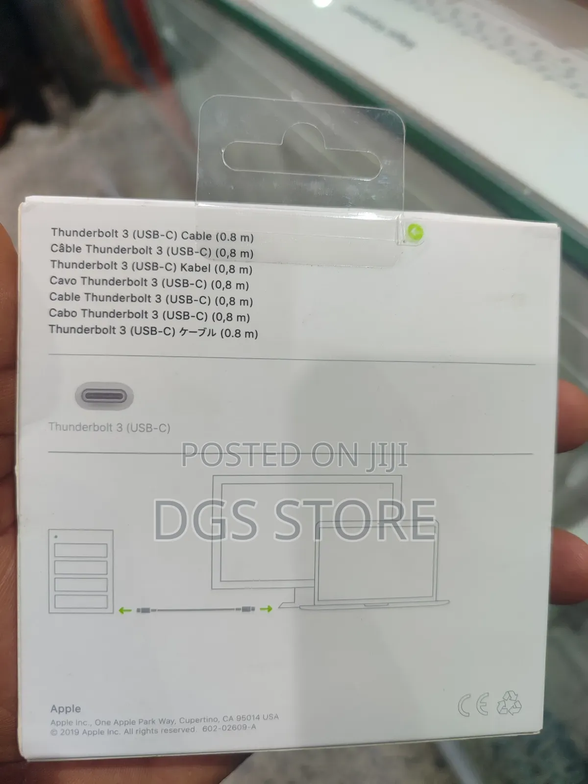 Apple Thunderbolt 3 Usb C Cable 0.8m