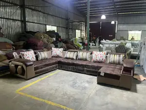 Imported L Shape Leather Sofa.