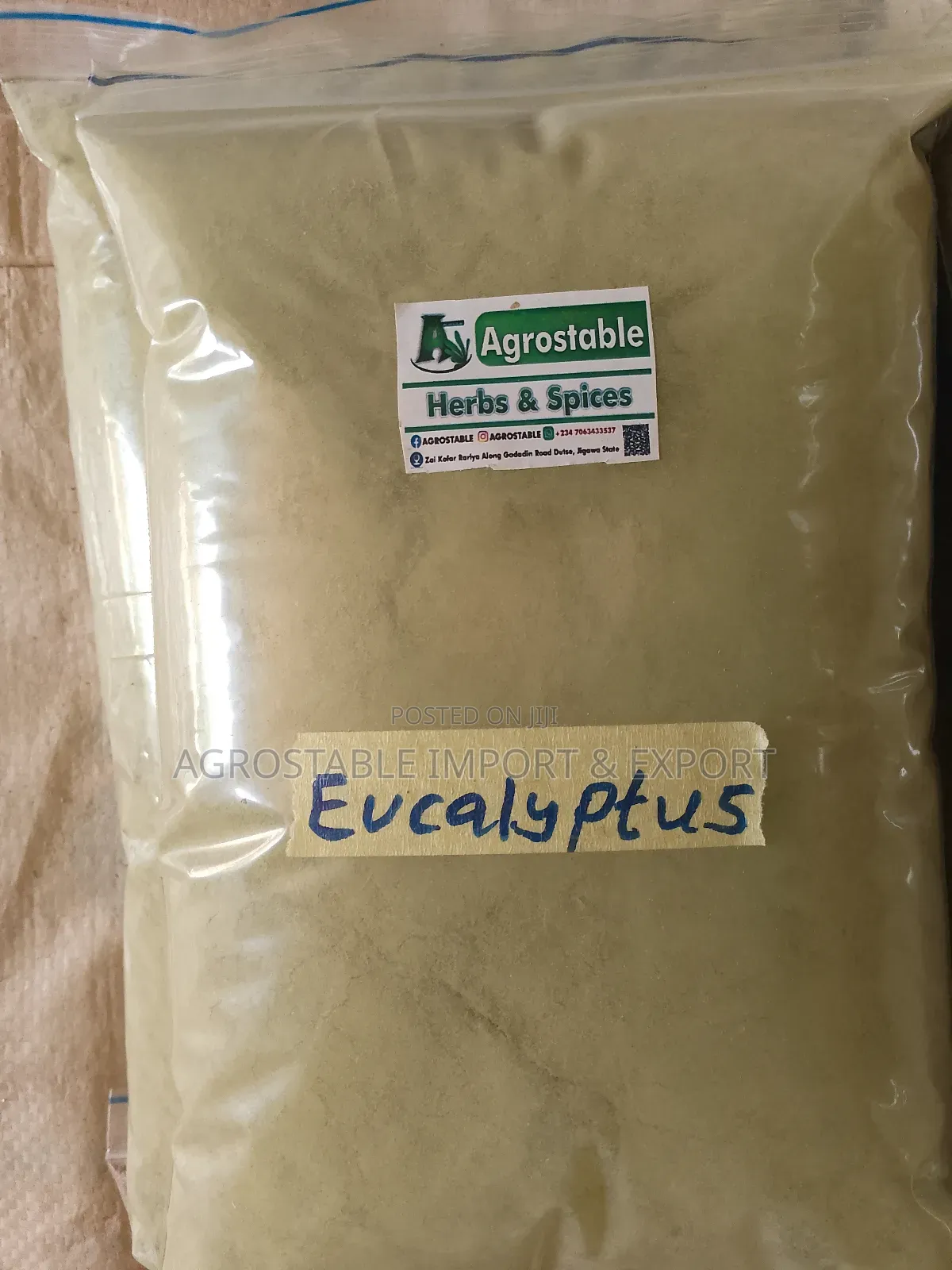 Eucalyptus Leaves and Powder