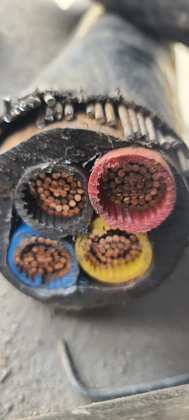 240mm 4core Nocaco Armoured Cable