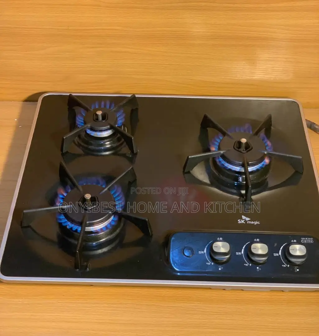 Magic Three Bunners Inbuilt/Table Top Gas Cooker
