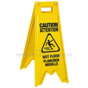 Symbol Wet Floor Sign