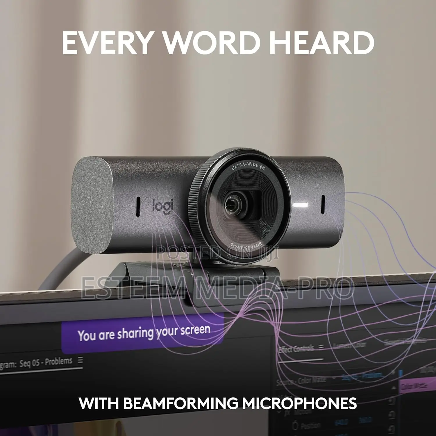 Logitech Mx Brio Ultra Hd Webcam