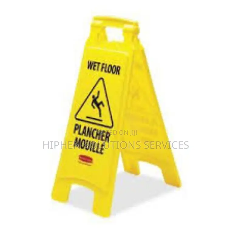 Logo Wet Floor Sign Caution