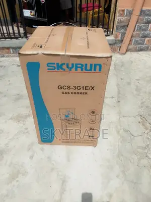 Brand New Skyrun 3 Brass Burner+1electric Cooker(Gcs-3g1e/X)