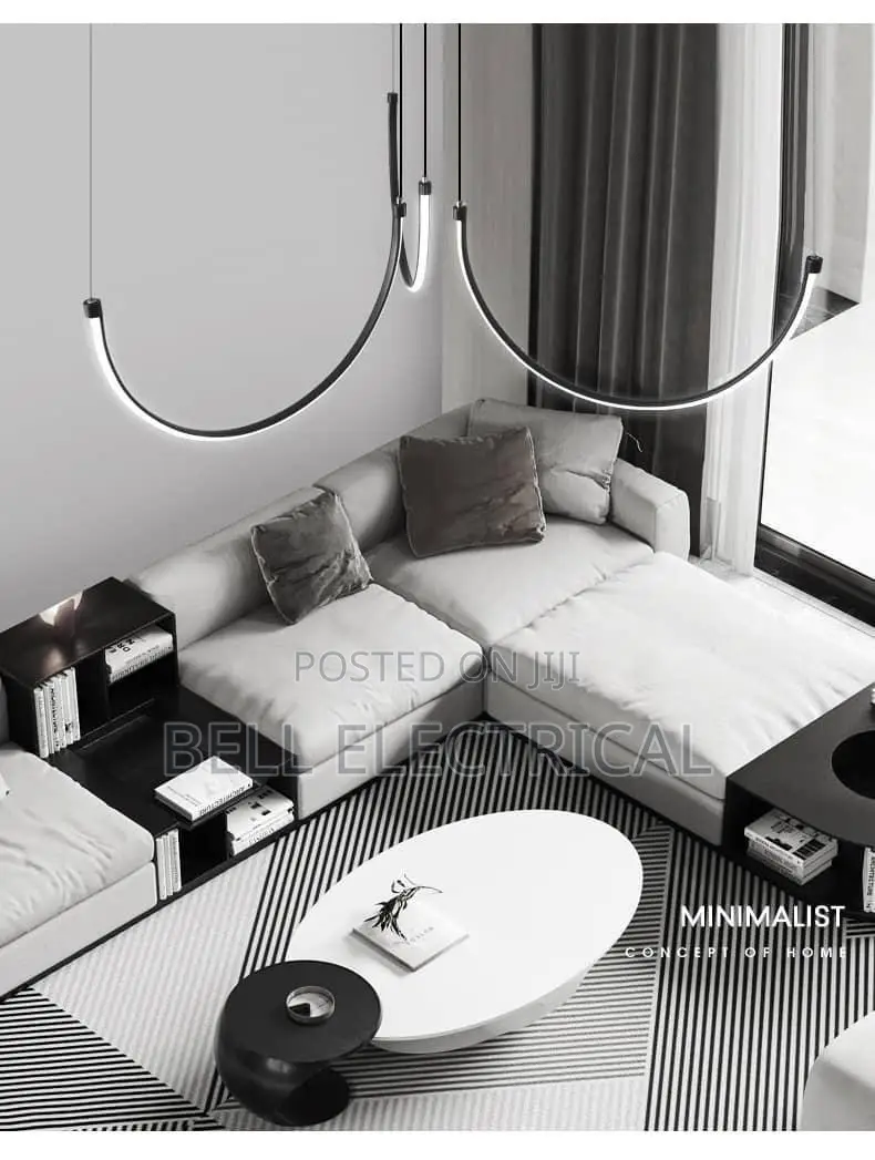 Luxury Minimalist Arc Led Pendant Light