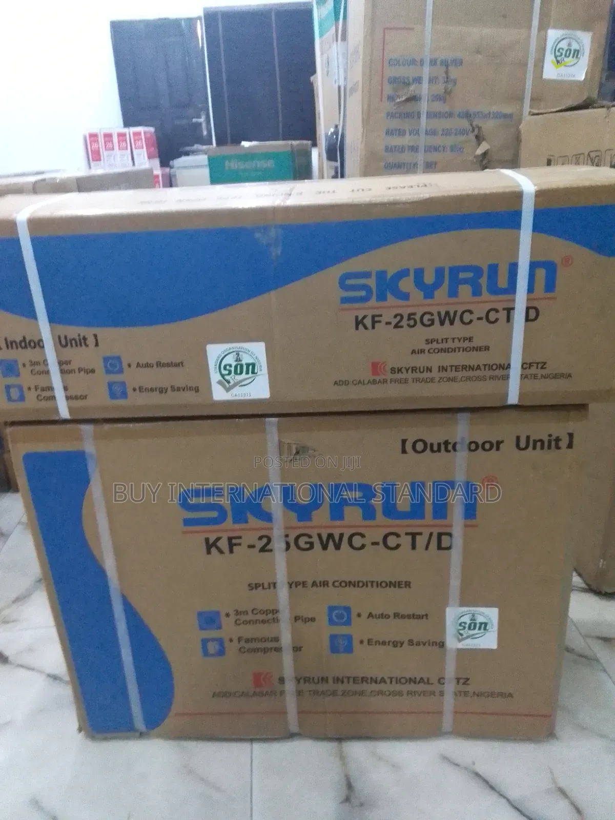 Compact Design 1hp Ac