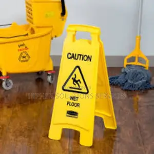 Logo Wet Floor Sign