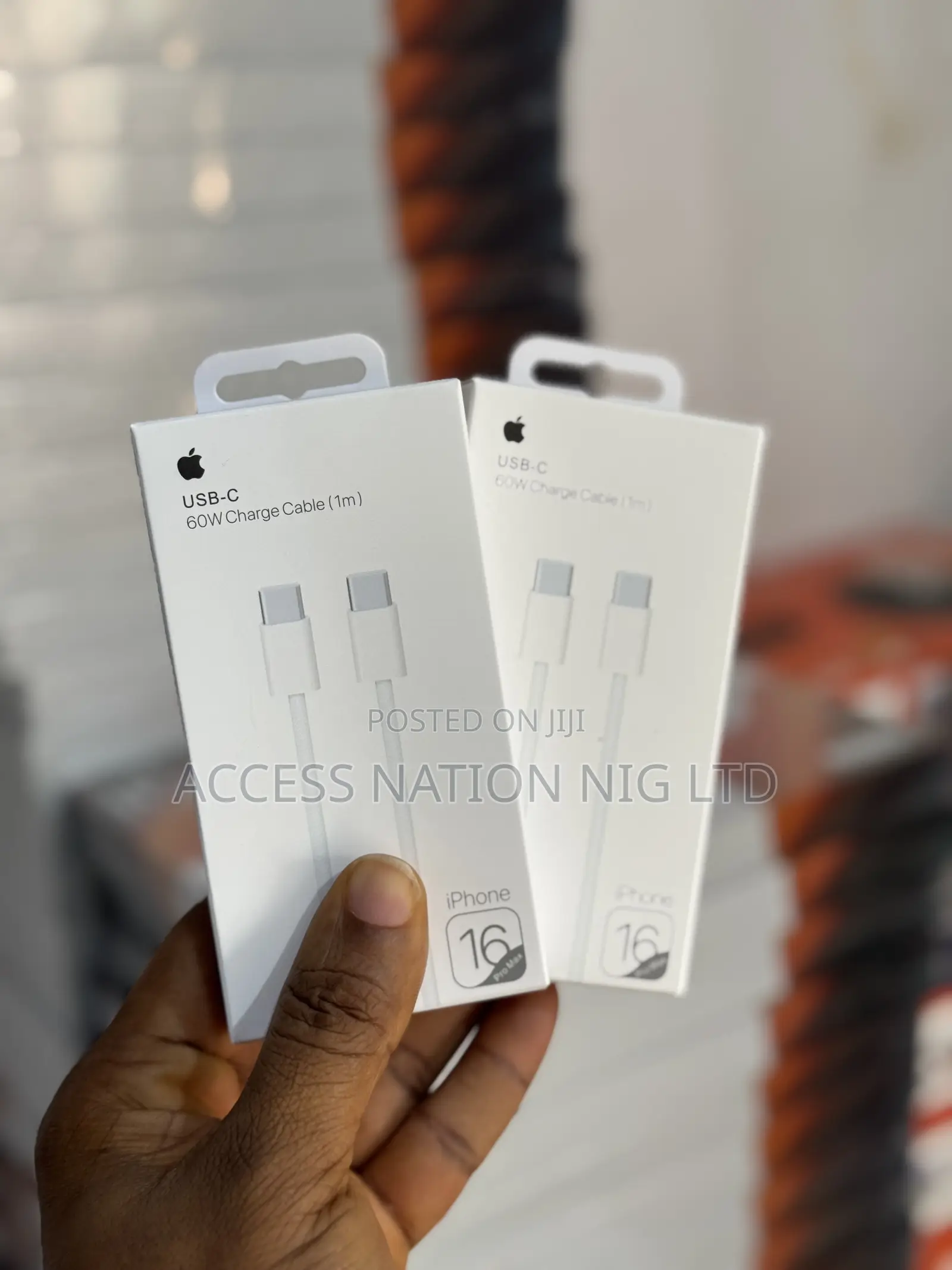 60w Usb C iPhone 16pro Max Cable (1m)