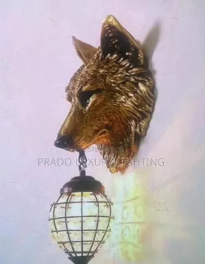 Tiger Head Wall Light