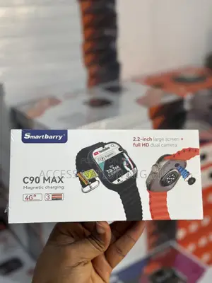 C90 Max Android Watch 64+4gb Rom Double Camera And Wifi Gps