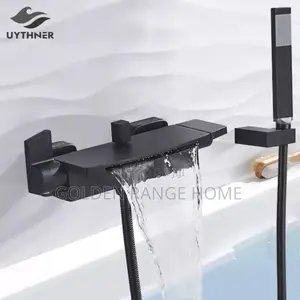 Black Concealed Bathtub Mixer