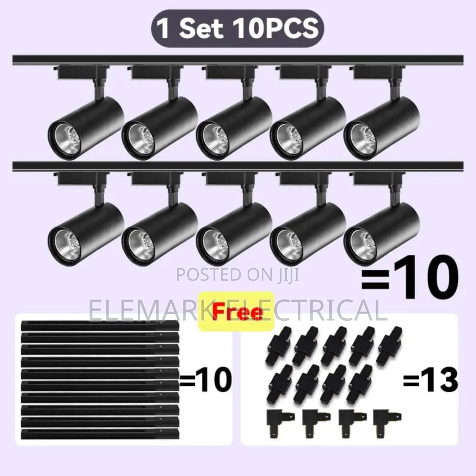 Rail System Lamp Set Track Lighting