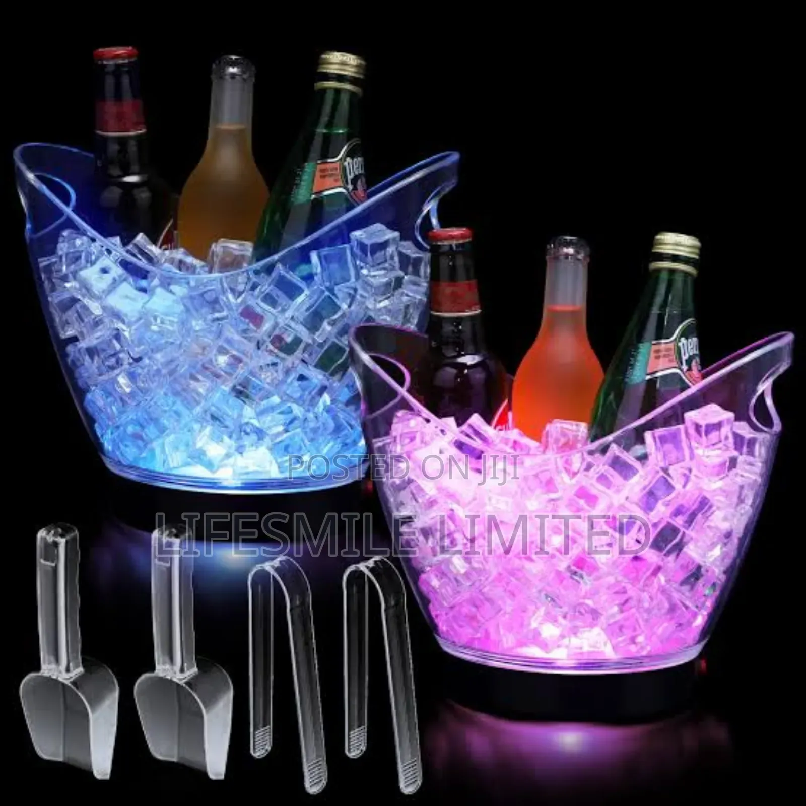 High Quality Champagne Led Bucket