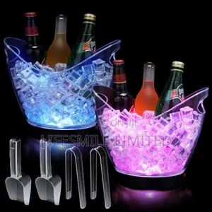High Quality Champagne Led Bucket