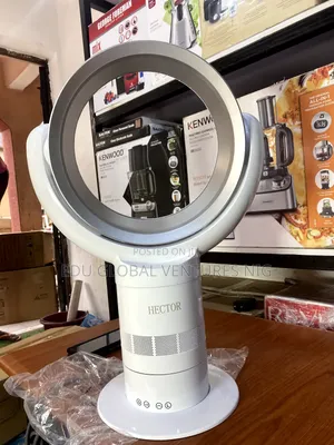 Hector Bladeless Digital Table Fan With Remote Control.