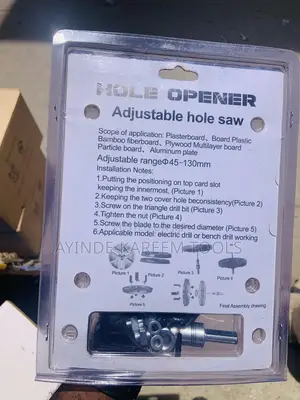 Adjustable Hole Saw (Diameter :45 — 130mm)