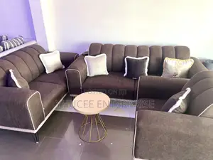 Photo - Brown Modern 7 Seater Sofa Set