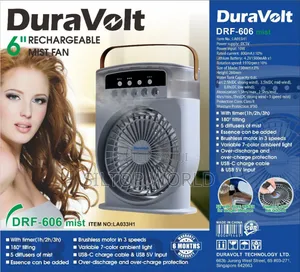 Rechargeable Mini Mist Cooling Fan