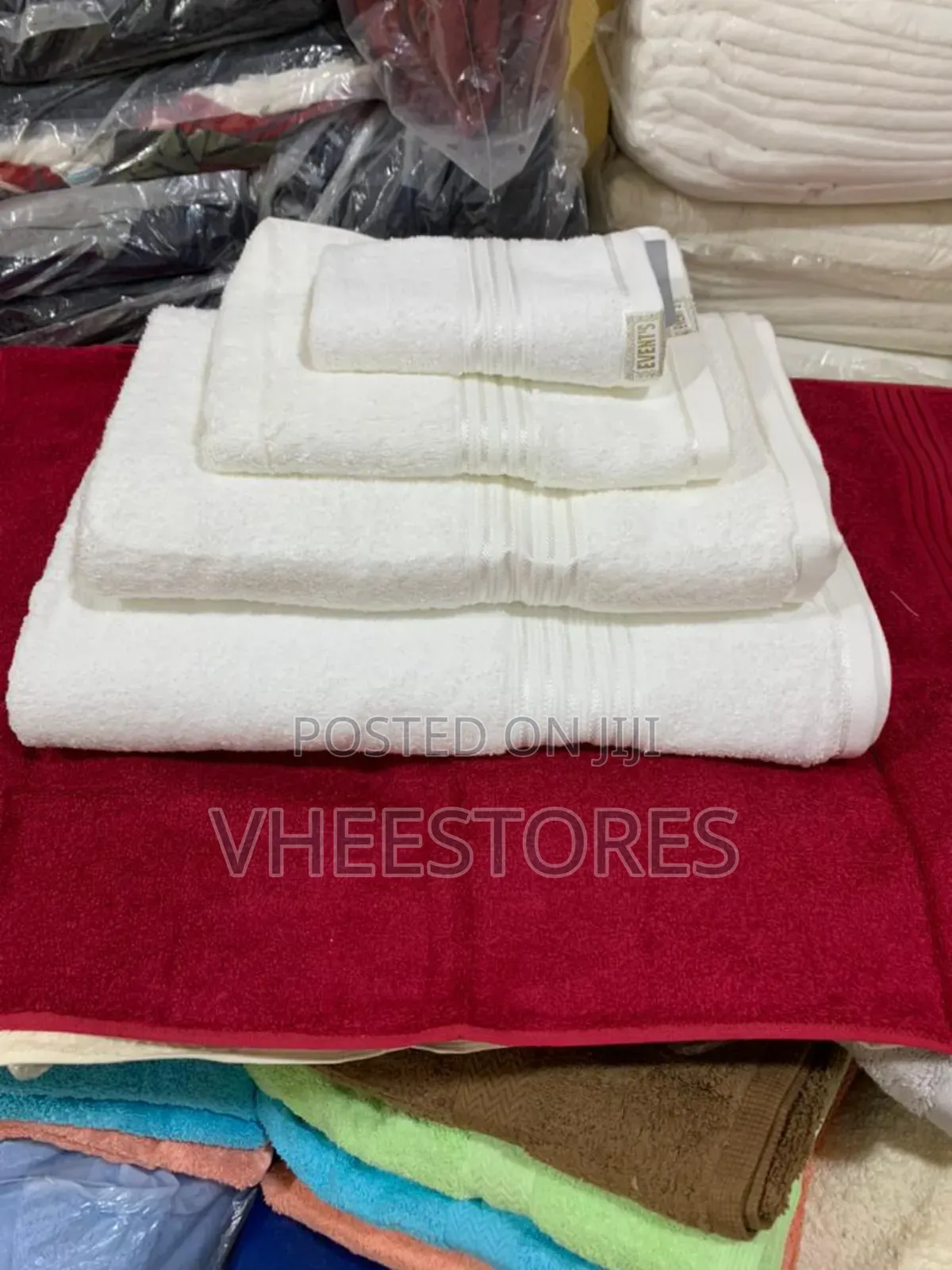 Sets of Standard Cotton Towels