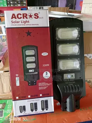 Three Eyes Solar Street Light. With Long Life Span