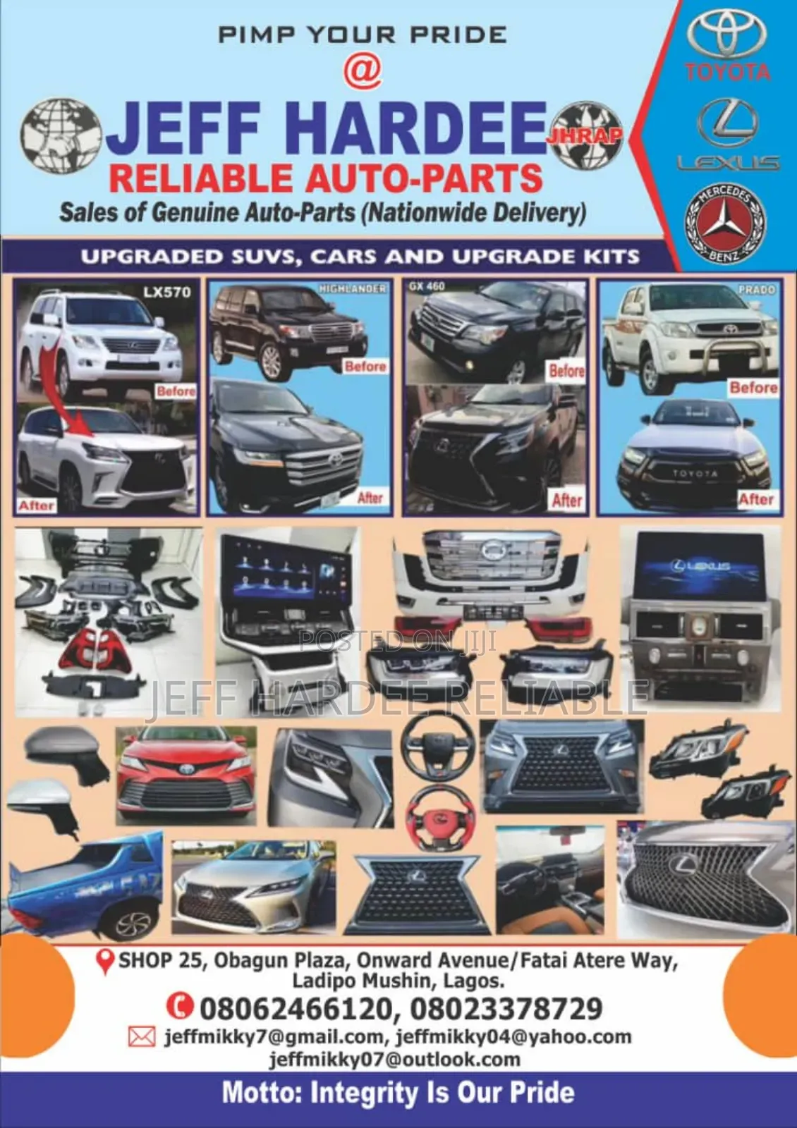 We're Automobile Workshops Basically on Upgrades