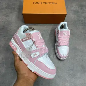 Louis Vuitton Trainers Rose Sneakers