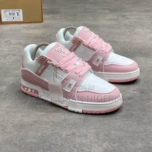 Photo - Louis Vuitton Trainers Rose Sneakers