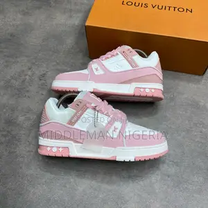 Louis Vuitton Trainers Rose Sneakers