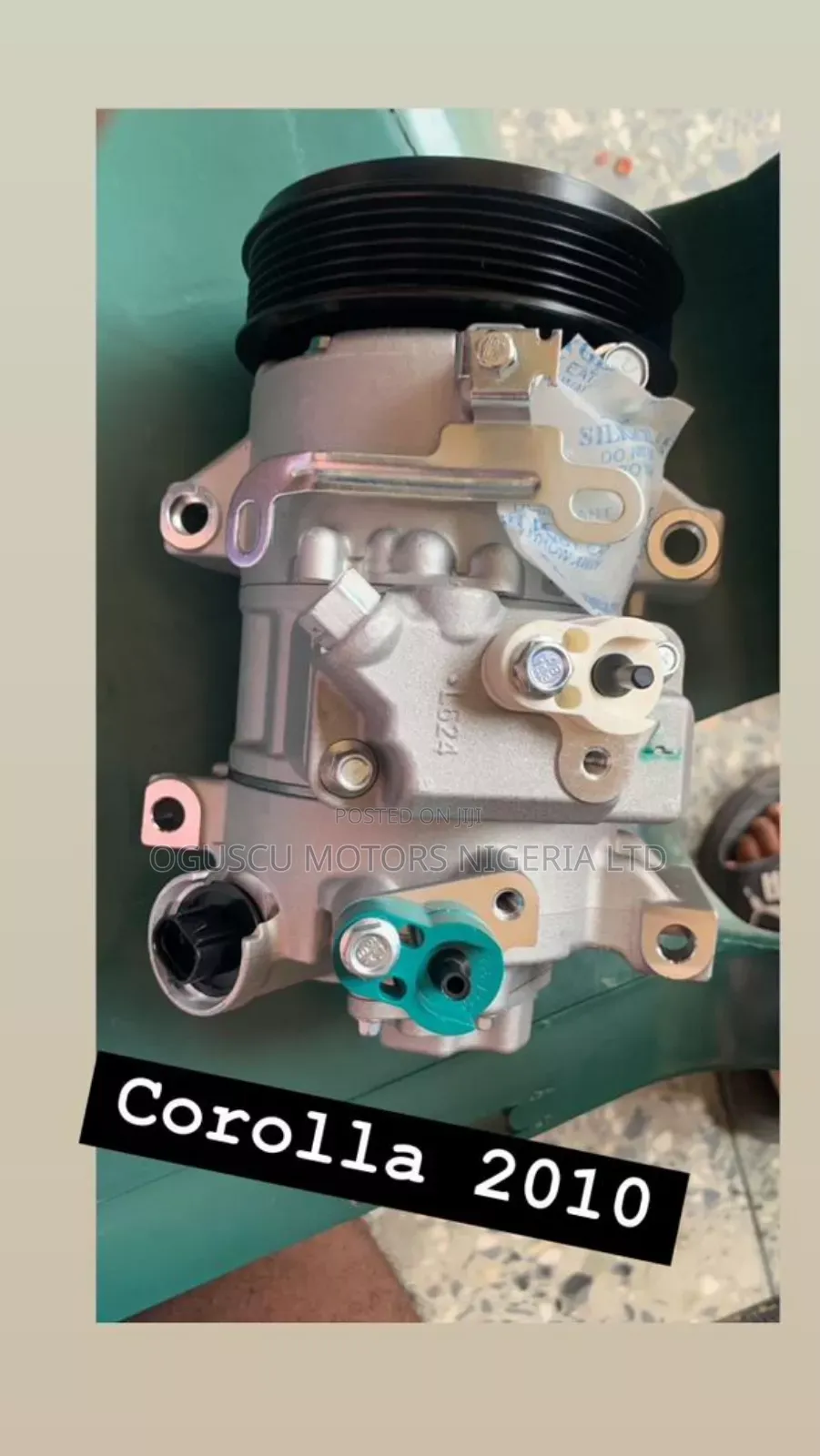 Denso Original Compressor Corolla 2010 To 15