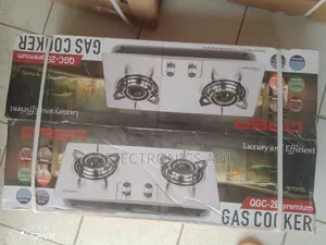 Qasa Table Top Gas Cooker With Battery.