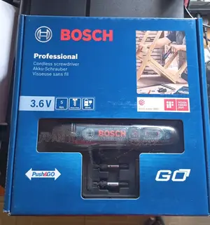 Portable Cordless Screwdriver Bosch