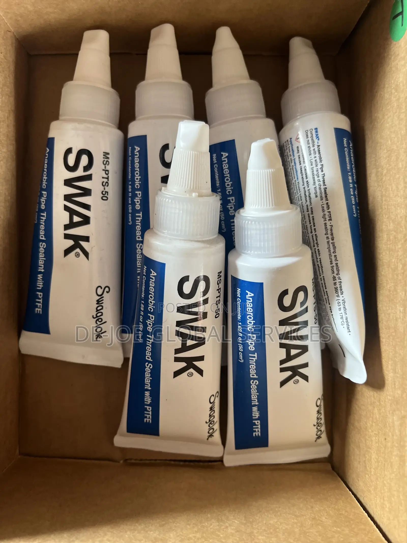 Swak Anaerobic Thread Sealant With Ptfe