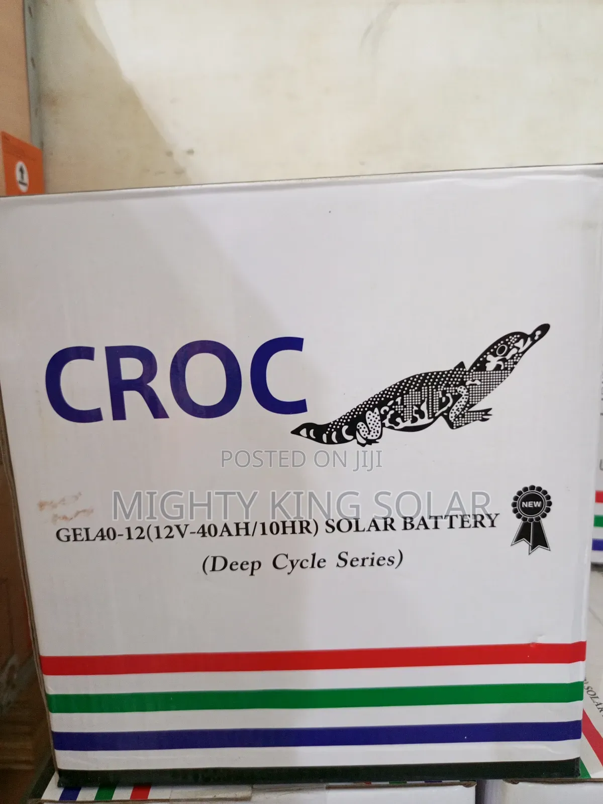 This Is 40ah Dry Cell Croc Battery