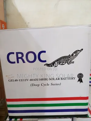 This Is 40ah Dry Cell Croc Battery