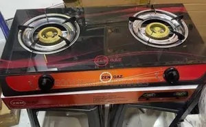 Glass Top Double Face Gas Burner Zen