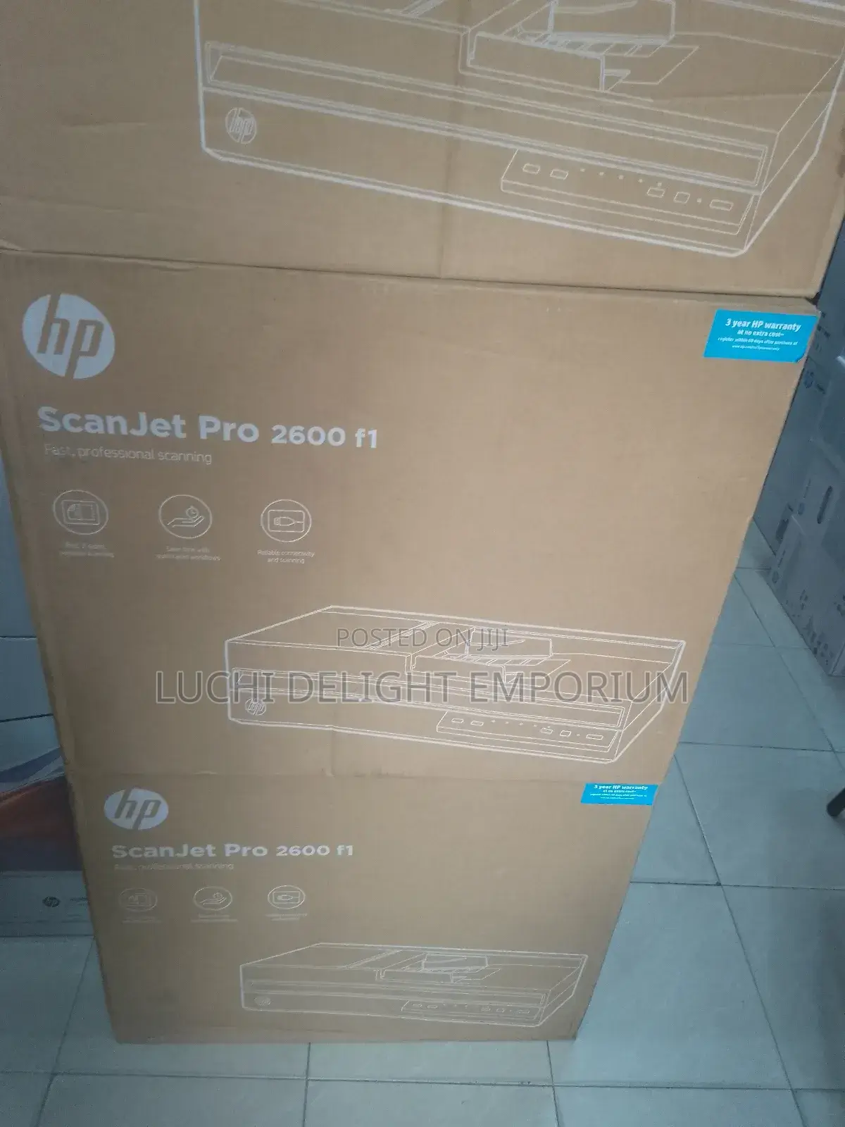 Hp Scanjet Pro 2600 F1, Fast 2-Sided Scanner