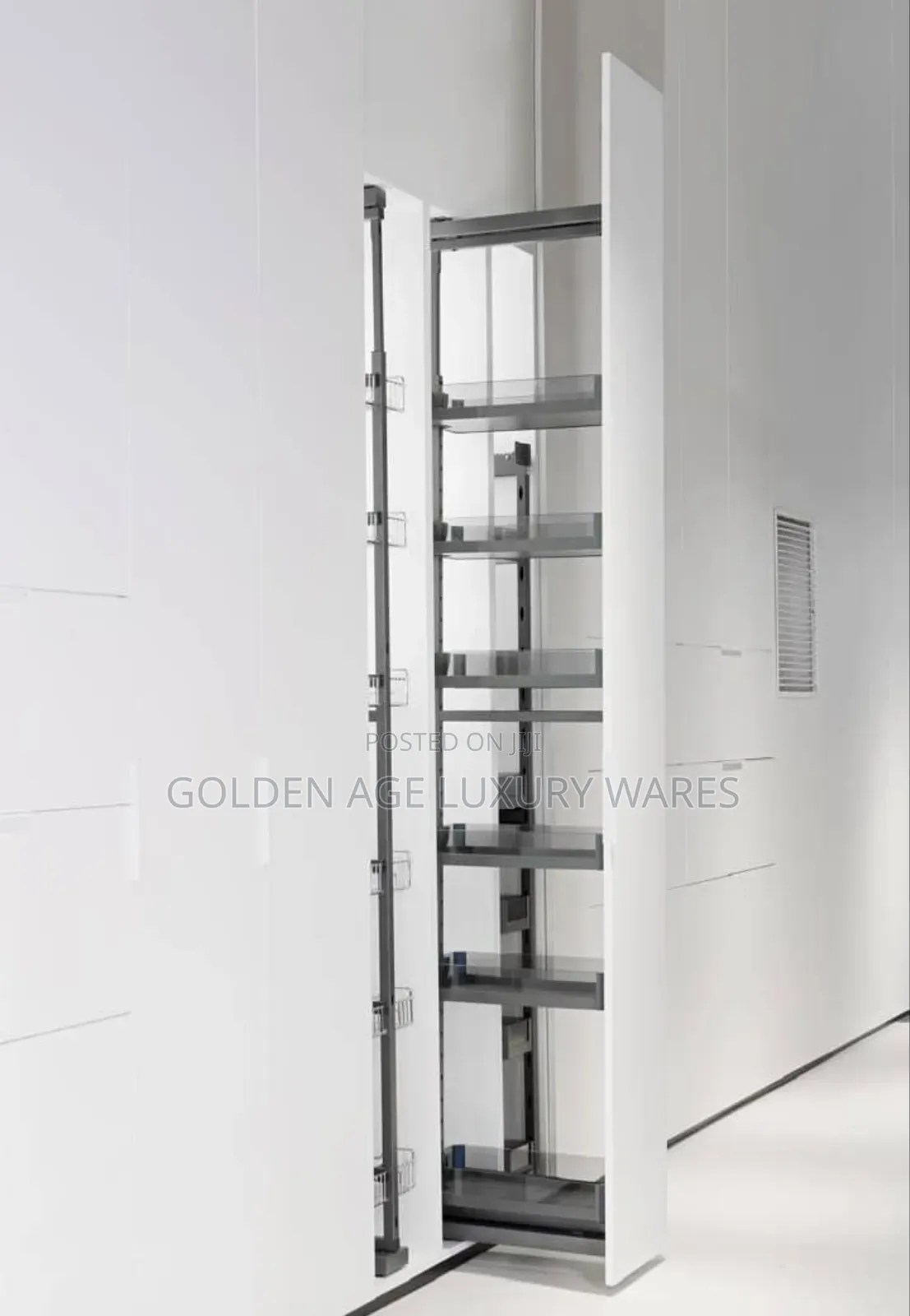 Glass Pantry Unit