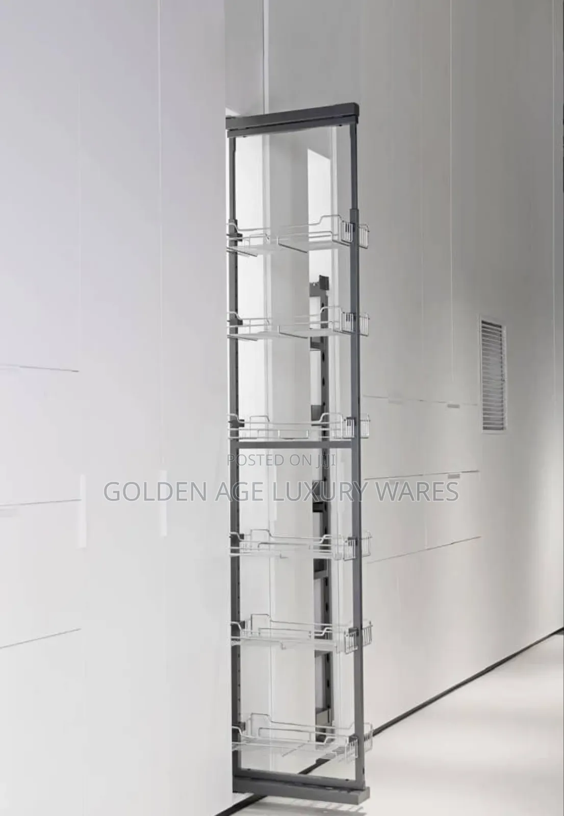 Glass Pantry Unit
