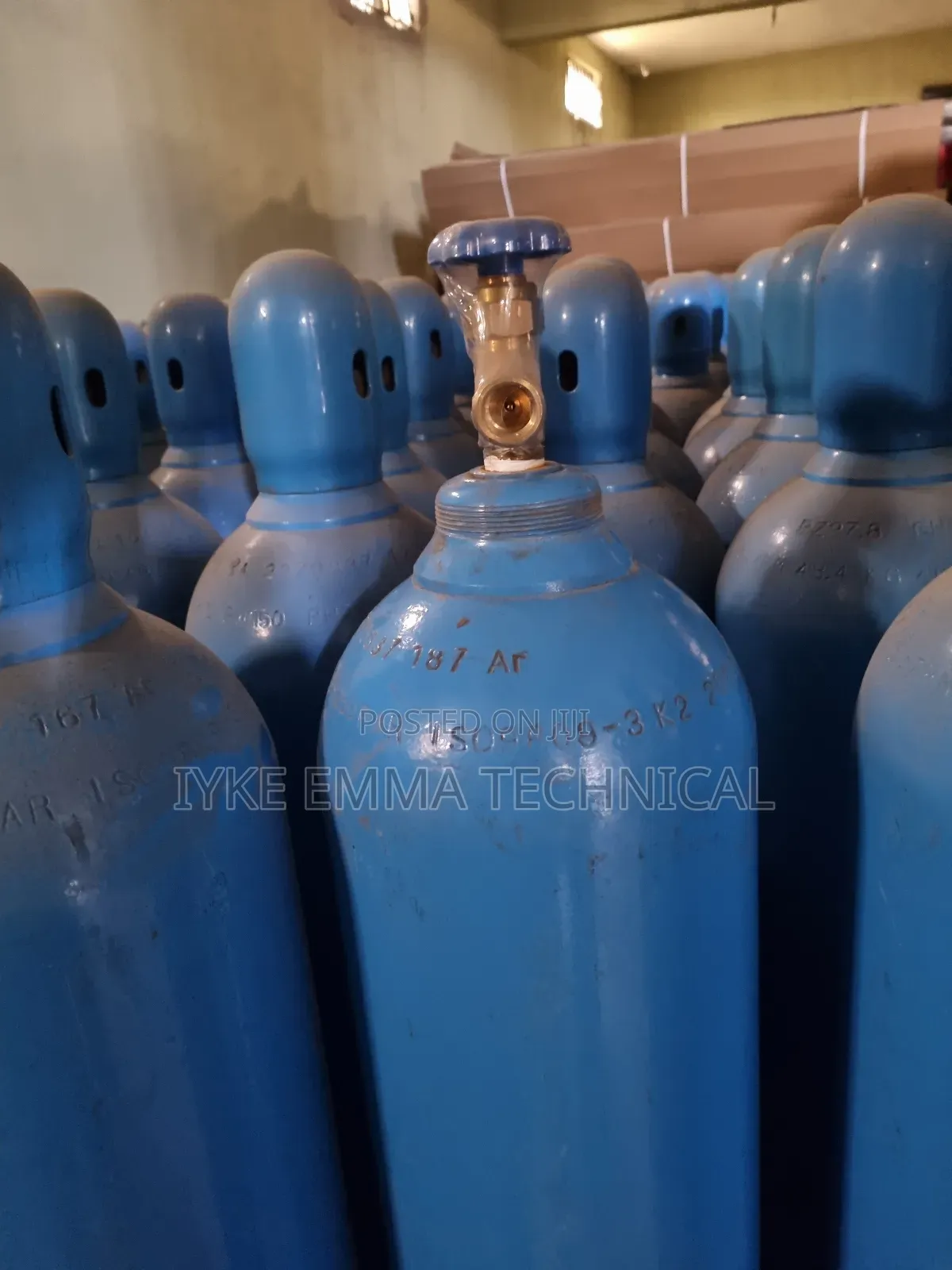 Argon Gas Compressed Cylinder for Welding / Shielding