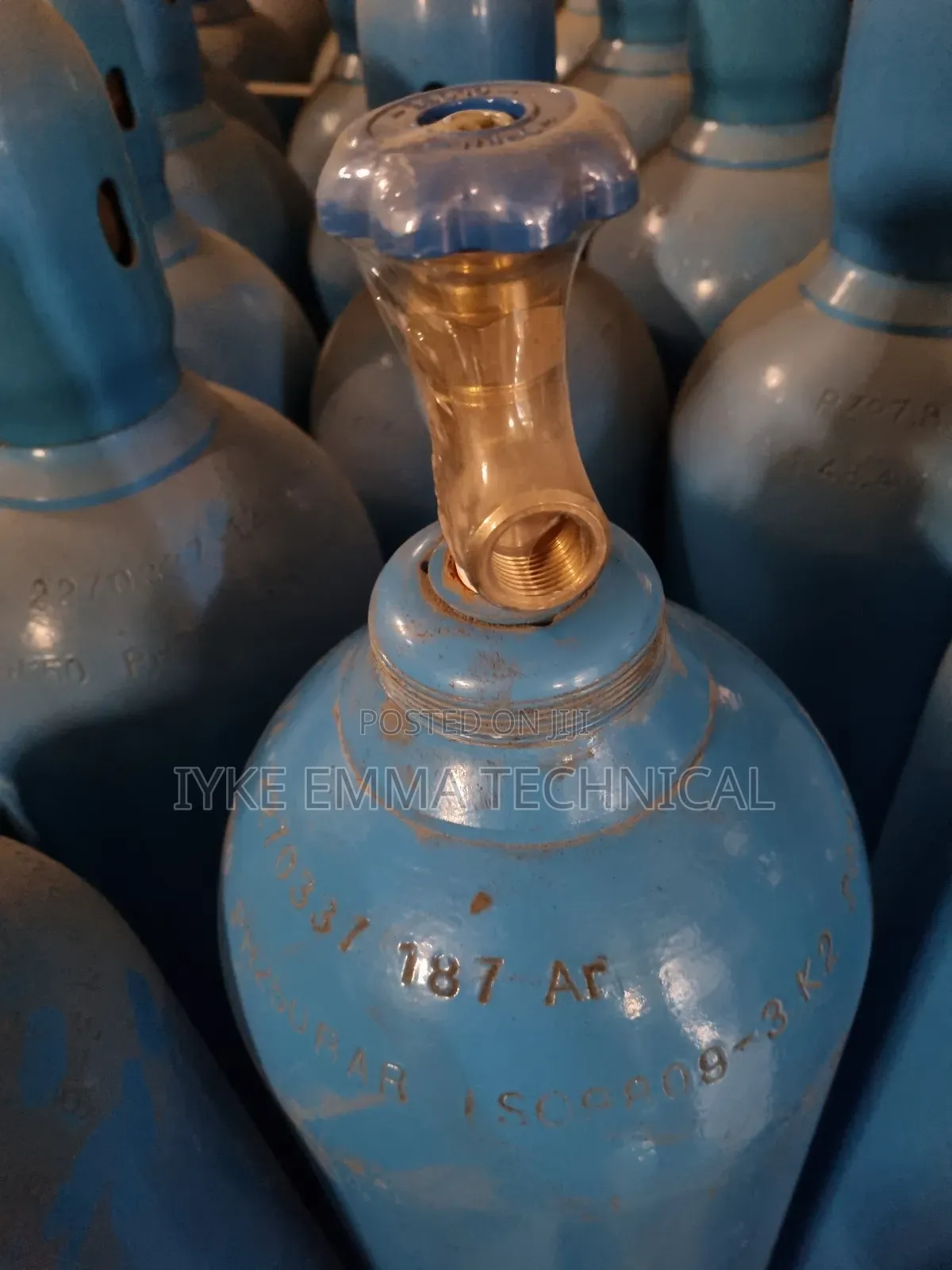 Argon Gas Compressed Cylinder for Welding / Shielding