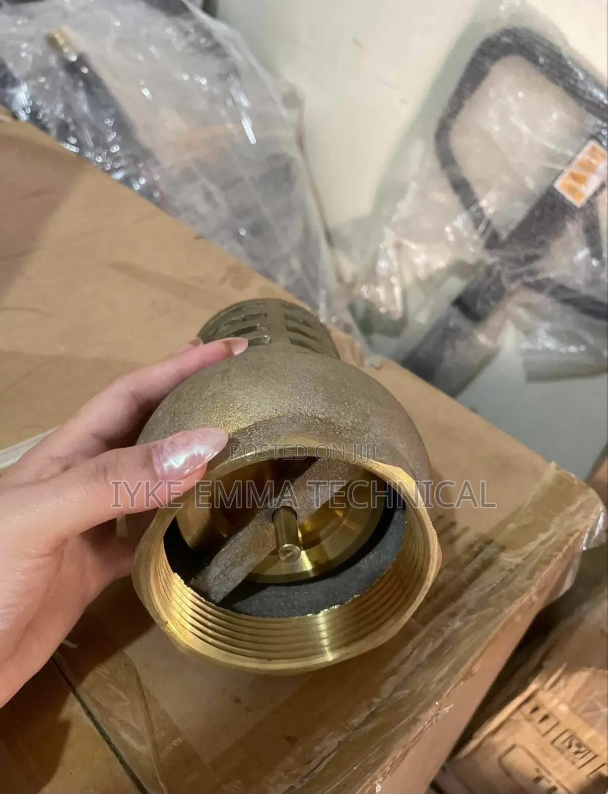 Brass Foot Valve