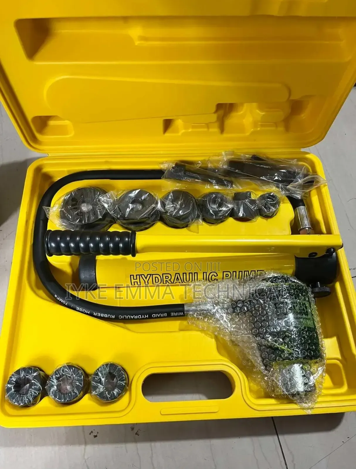 Hydraulic Knockout Puncher